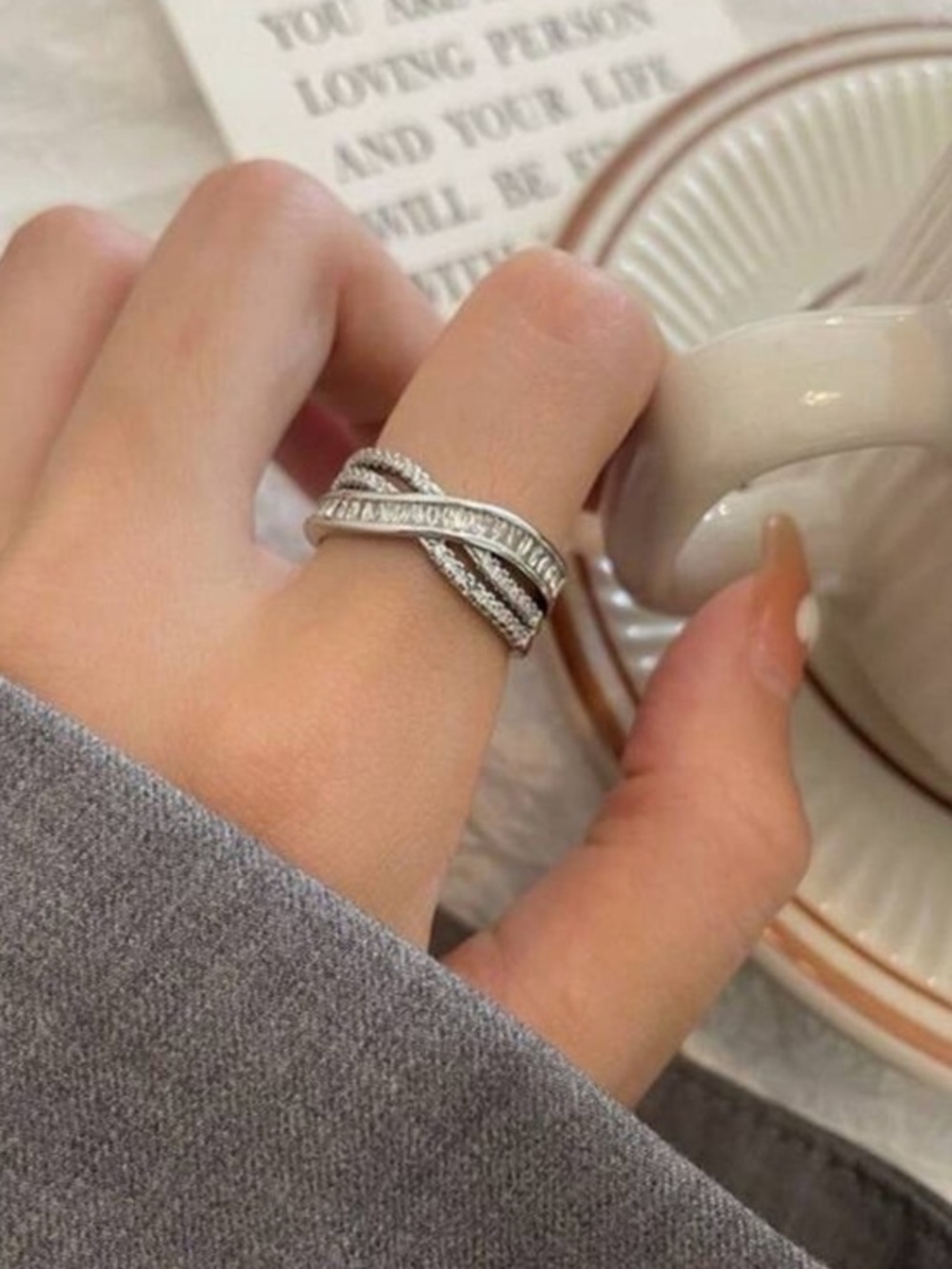 Silver ring